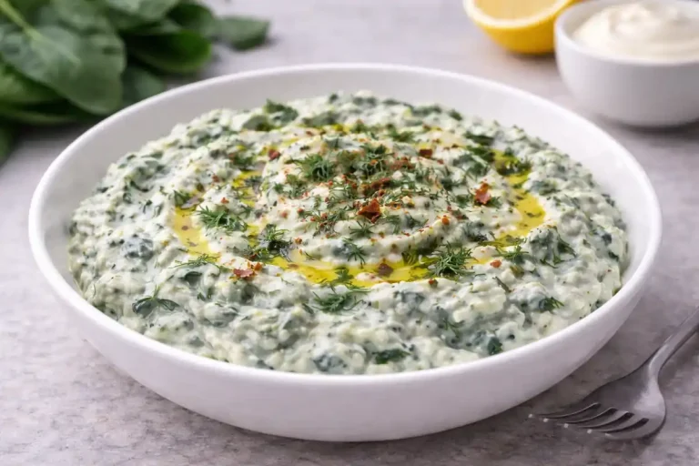 Spinach with Yogurt